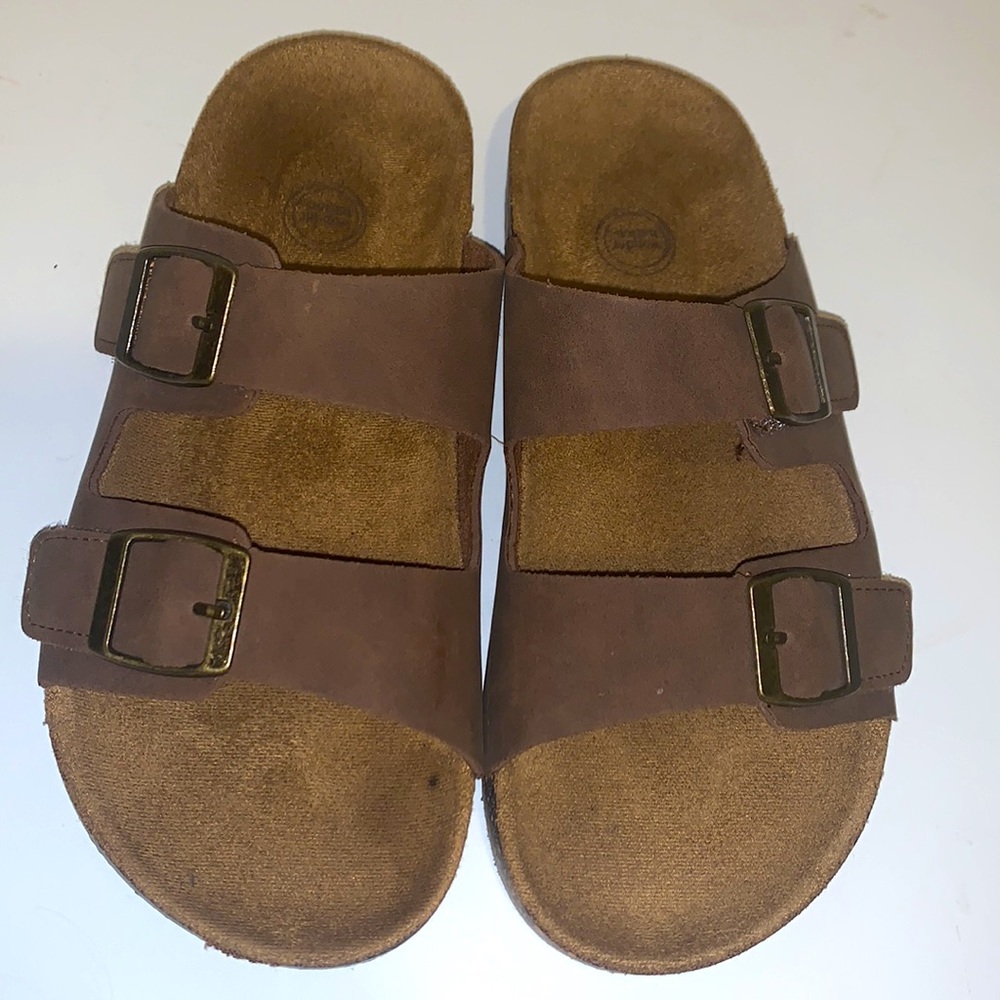 Birkenstock style boys sandals